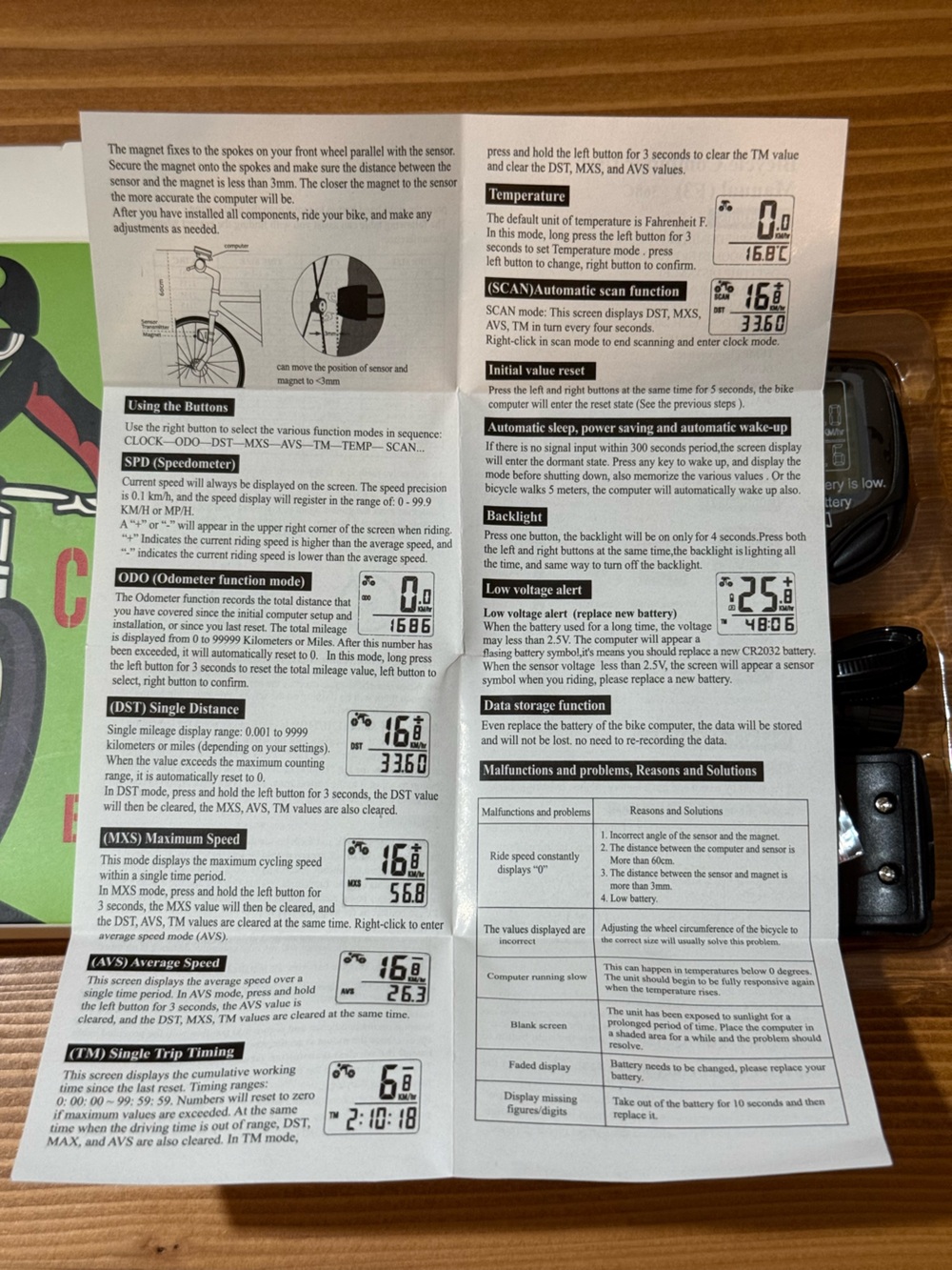 Bicycle speedometer - Picture 5 of 5